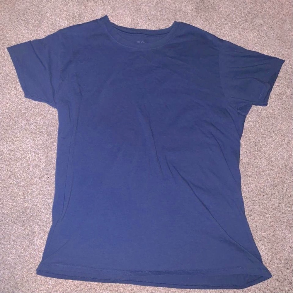 Blue Fruit of the Loom Tee, M